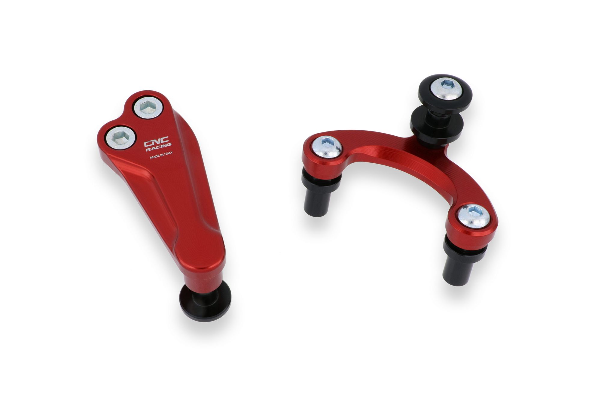 SUPPORTO AMMORTIZZATORE STERZO NERO CNC RACING DUCATI SUPERSPORT 936