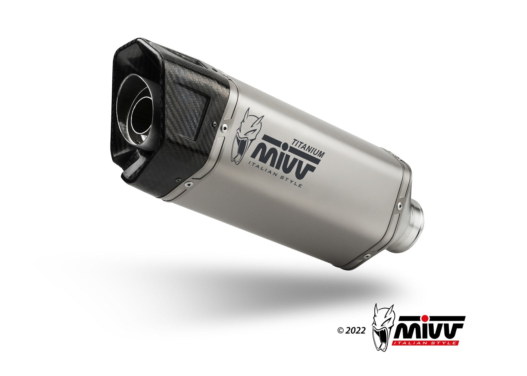 SCARICO COMPLETO ALTO IN TITANIO MIVV SR-1 APRILIA RS 457 2024