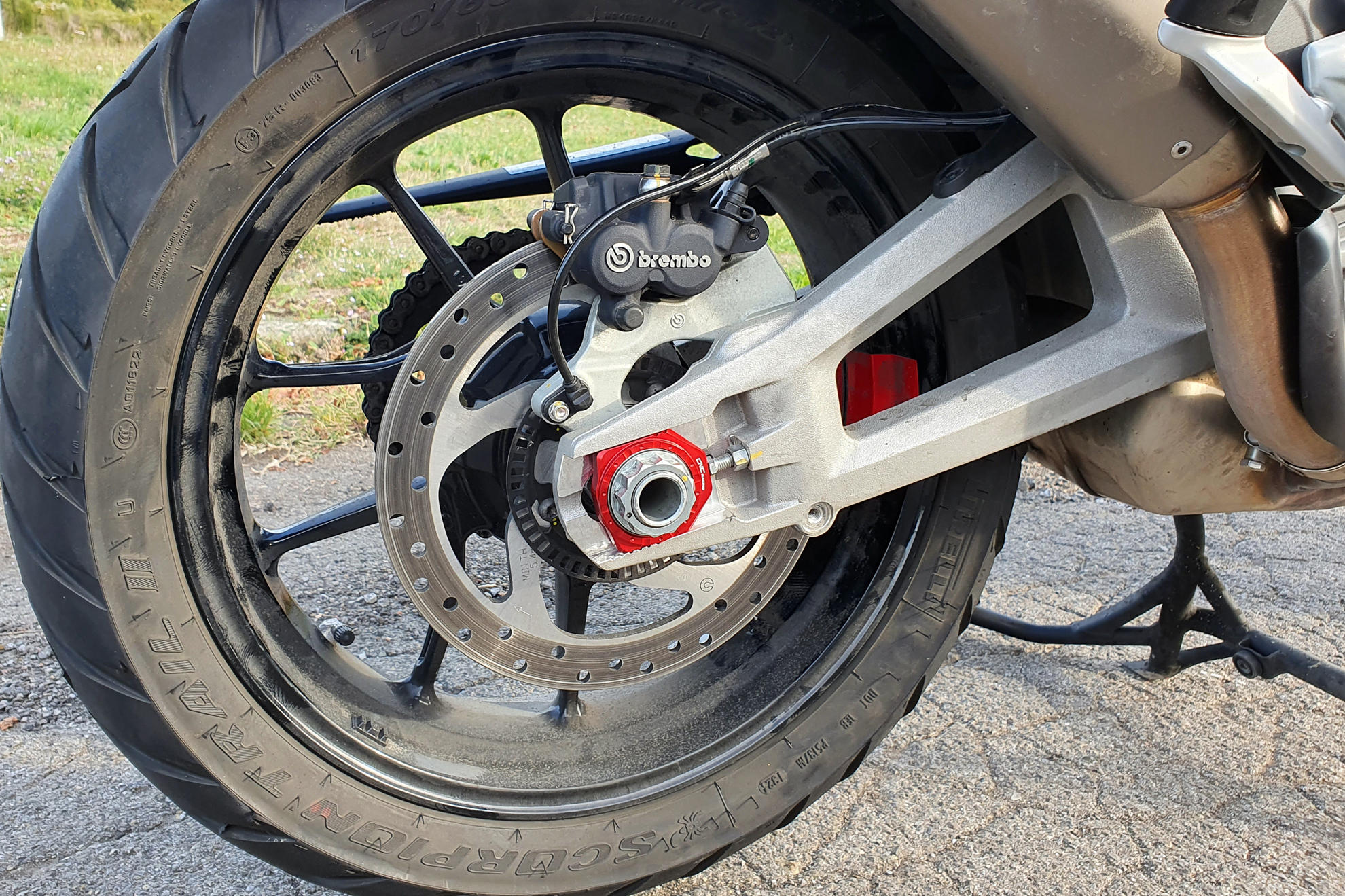 CURSORE TENDICATENA CNC RACING DUCATI MULTISTRADA 1260 ENDURO 2019-21