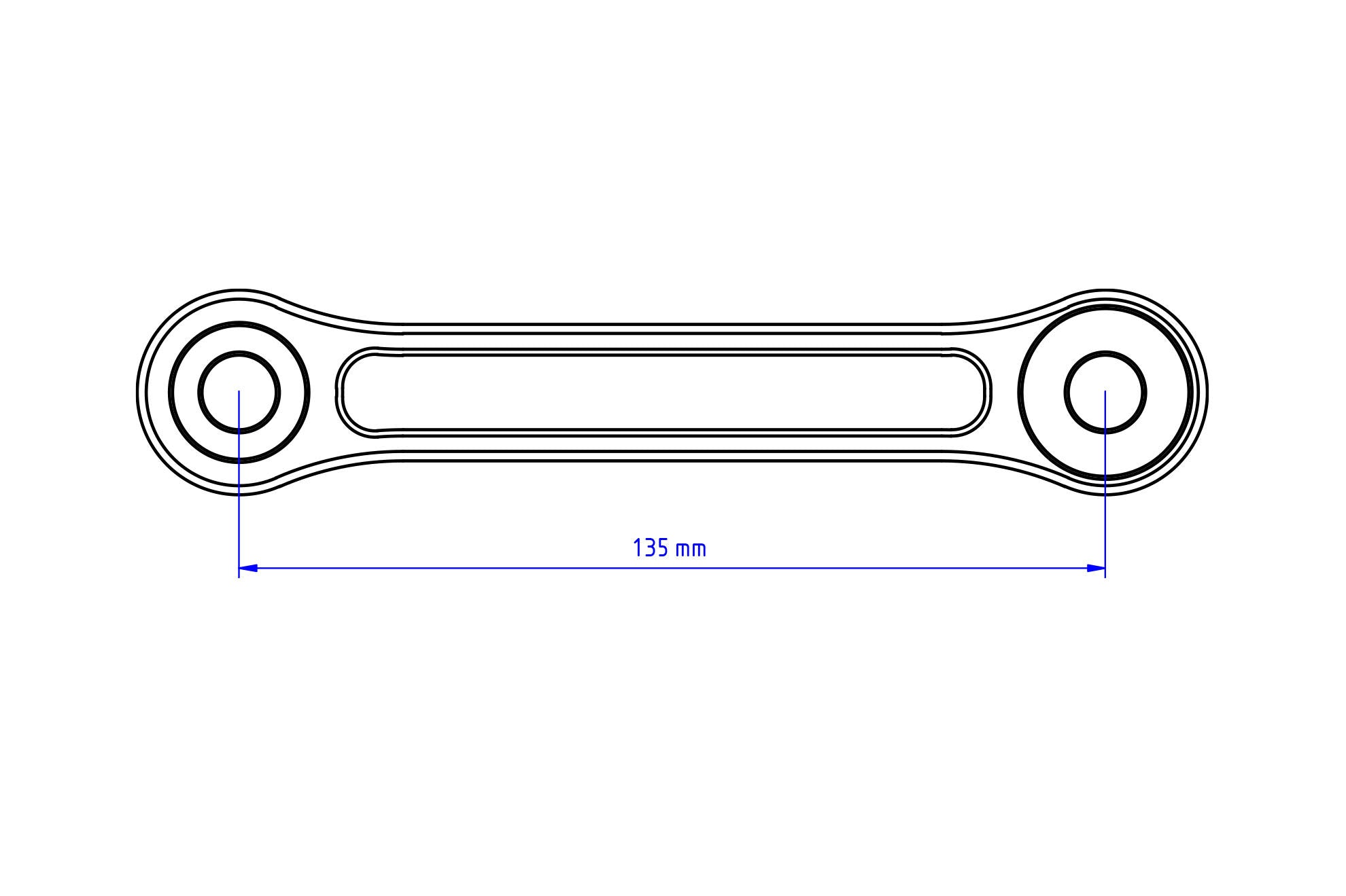 TIRANTI SOSPENSIONE POSTERIORE CNC RACING DUCATI PANIGALE V4 2020-24