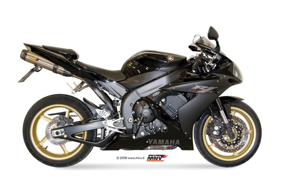 TERMINALI SCARICO SOTTOSELLA ACCIAIO INOX MIVV SUONO YAMAHA YZF 1000 R1 2004-06