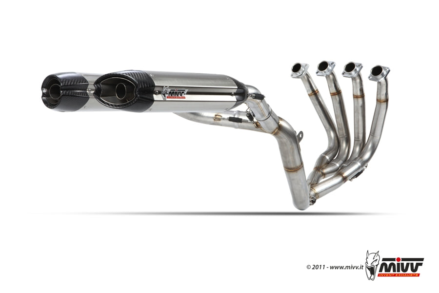 SCARICO COMPLETO SOTTOSELLA INOX RACING MIVV SUONO YAMAHA YZF 1000 R1 2009-14