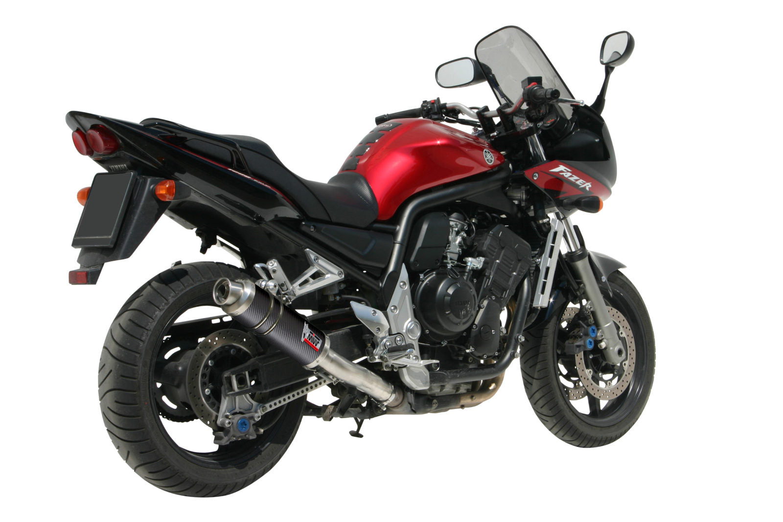 TERMINALE DI SCARICO IN CARBONIO MIVV GP YAMAHA FZS 1000 FAZER 2001 - 2005