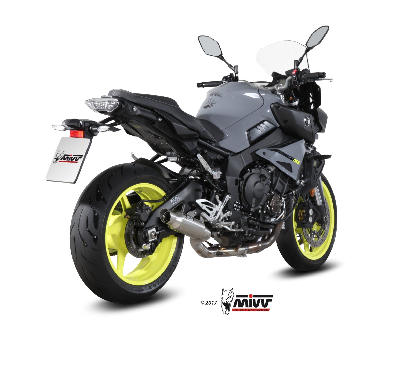 DECATALIZZATORE NO-KAT MIVV YAMAHA MT-10 / FZ-10 2016 - 2022