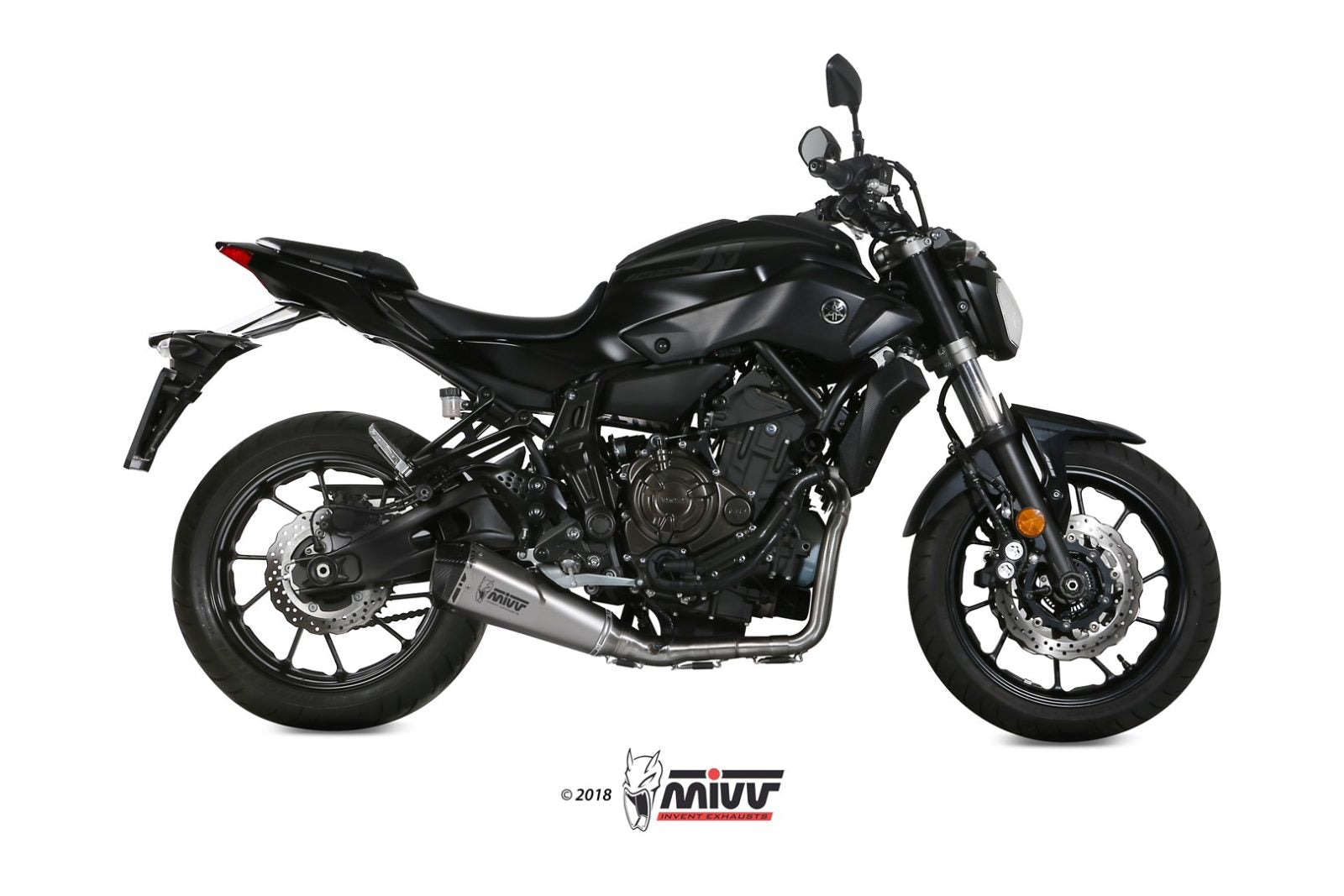 SCARICO COMPLETO IN ACCIAIO INOX MIVV DELTA RACE YAMAHA MT-07 / FZ-07 2014 -2020