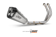 SCARICO COMPLETO IN ACCIAIO INOX MIVV DELTA RACE YAMAHA MT-07 / FZ-07 2021 -2024