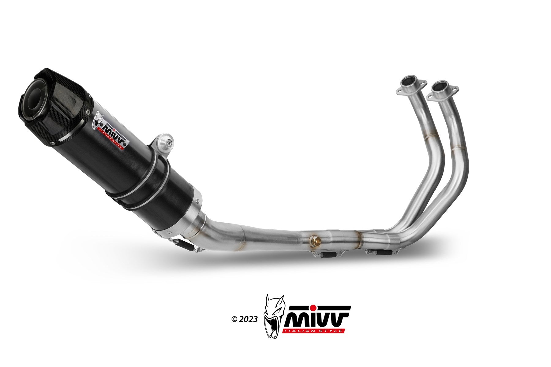 SCARICO COMPLETO ALTO IN ACCIAIO INOX NERO MIVV GP YAMAHA MT-07 / FZ-07 2014 -24