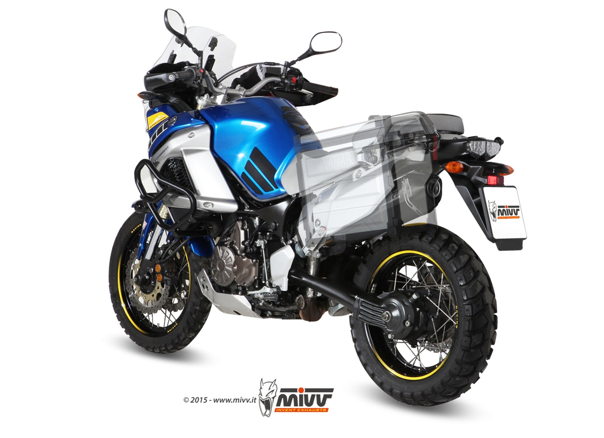 TERMINALE SCARICO INOX NERO MIVV SPEED EDGE YAMAHA XT 1200 Z SUPERTENERE 2010-20