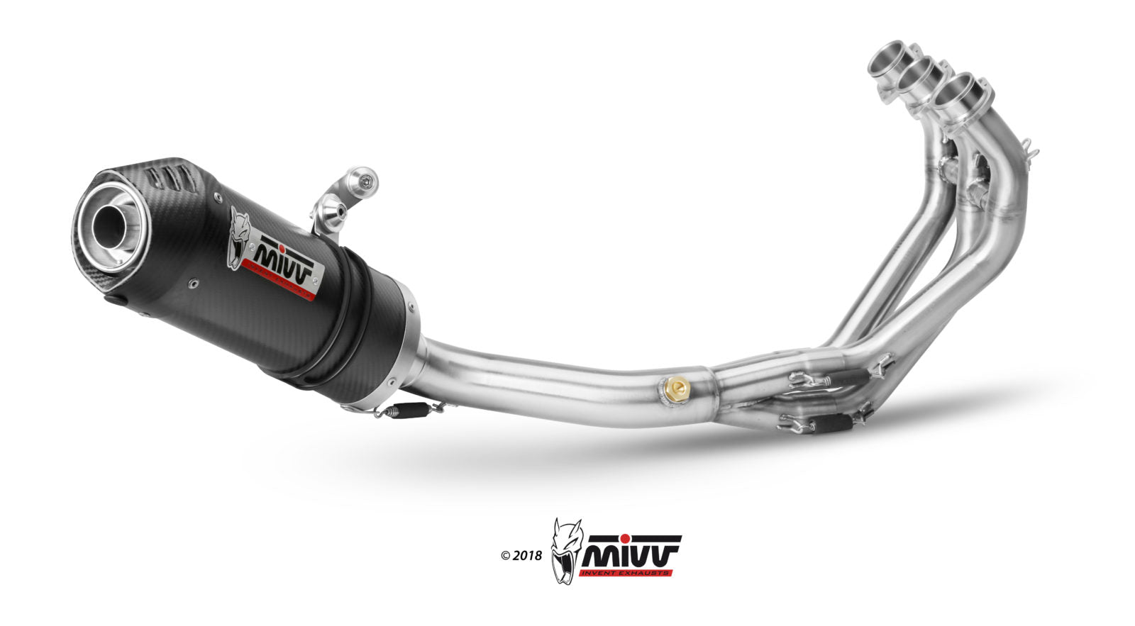 SCARICO COMPLETO IN CARBONIO MIVV OVAL YAMAHA XSR 900 2016 - 2020