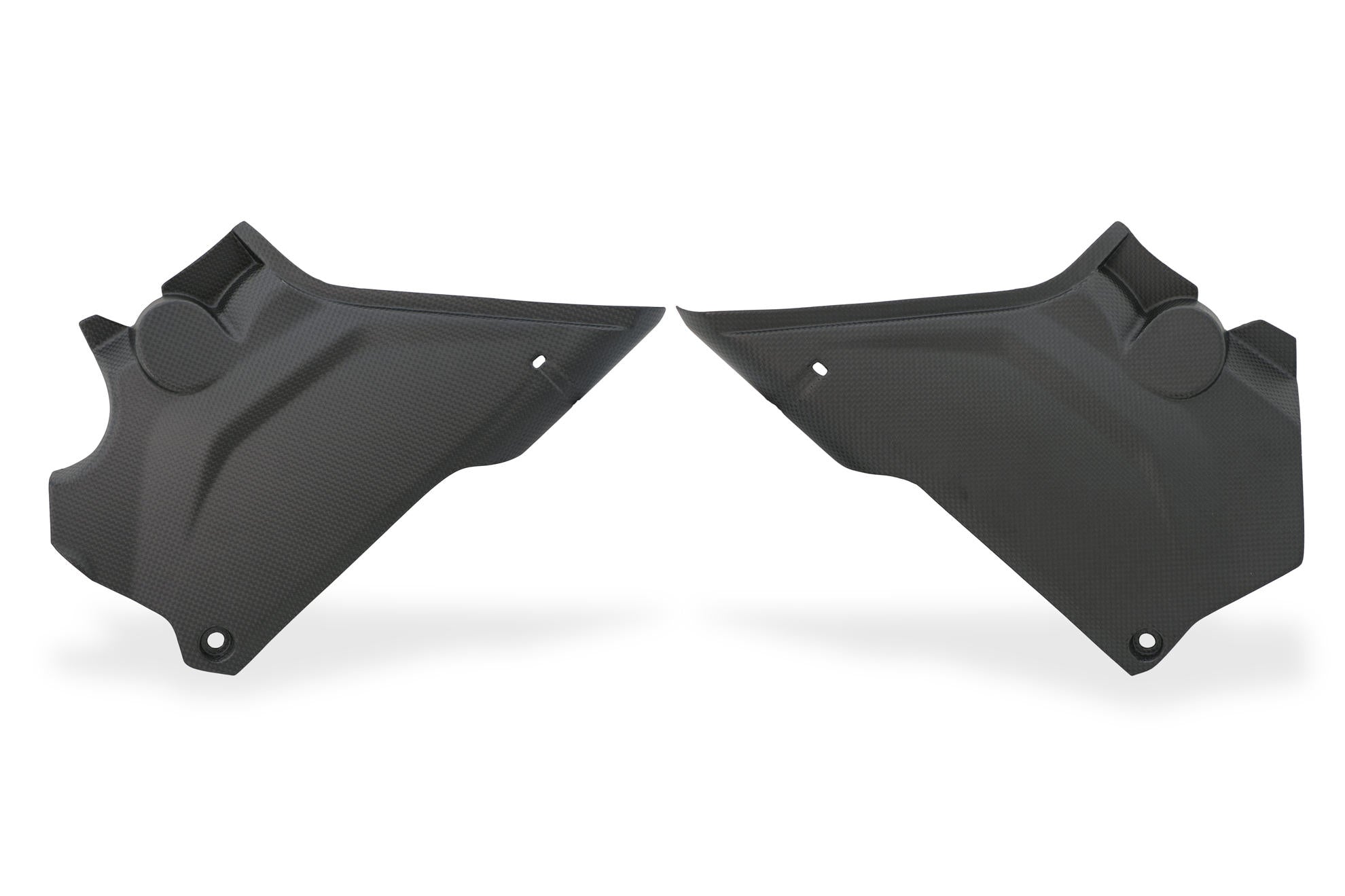 COVER PIASTRE TELAIO SUPERIORI CARBONIO OPACO CNC RACING DUCATI DESERTX 2022-24