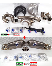 SCARICO COMPLETO Ø70mm TITANIO RACING TERMIGNONI DUCATI PANIGALE 1199 2012 - 14
