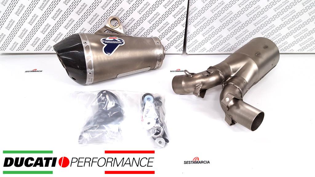 SILENCER EXHAUST RACING TERMIGNONI 96480681A DUCATI SCRAMBLER 800 2015 - 20