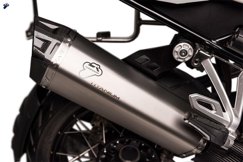 TERMINALE DI SCARICO OMOLOGATO TITANIO TERMIGNONI BMW R 1200 GS 2017 - 18