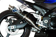 DOUBLE SILENCER EXHAUST TERMIGNONI APPROVED CARBON SUZUKI GSXR 1000 2007 08