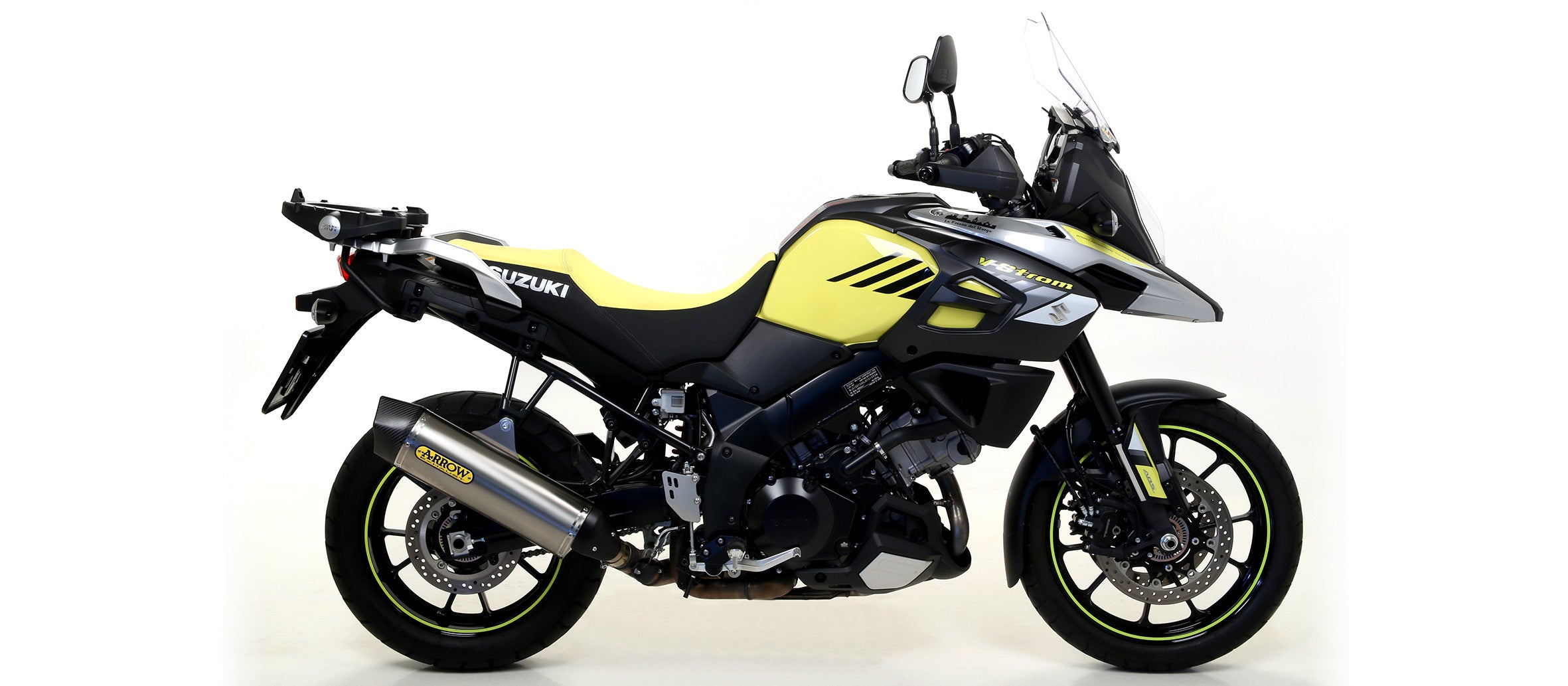 SCARICO MAXI RACE-TECH TITANIO-CARBONIO ARROW SUZUKI V-STROM 1000 2014-20