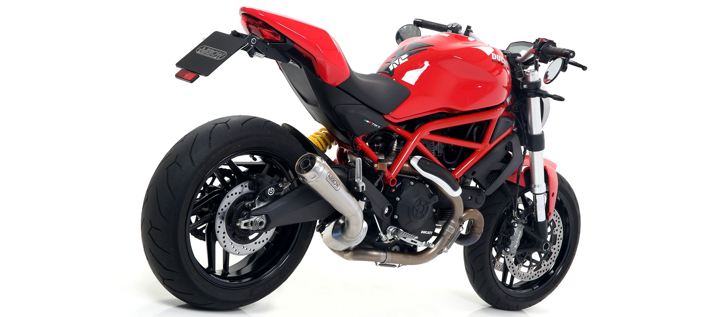 KIT SILENCER PRO-RACE NICHROM ARROW DUCATI MONSTER 797 2017-18