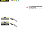 SCARICO MARMITTA PRO-RACE TITANIO ARROW KAWASAKI Z 900 E 2017-20