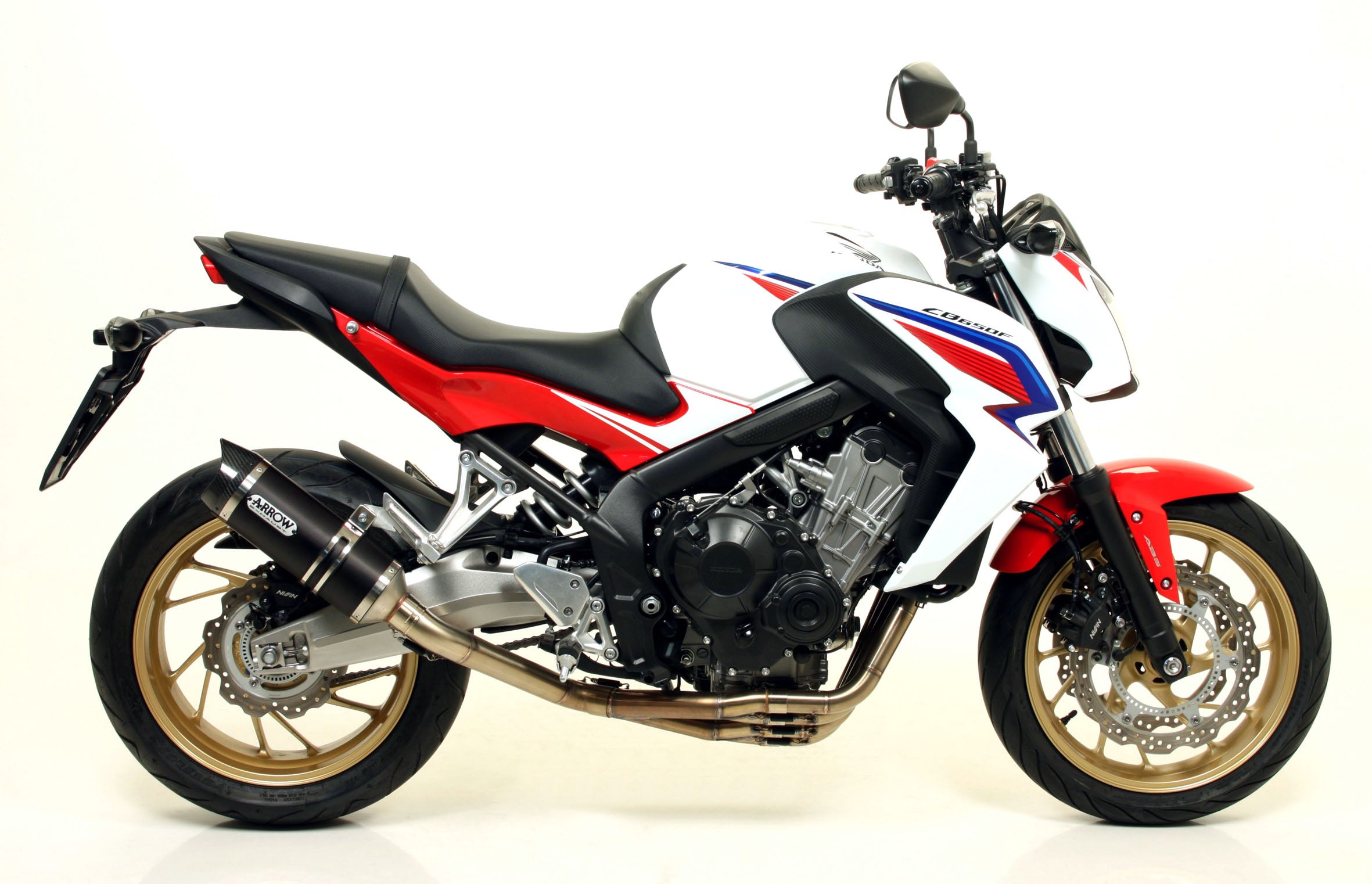 COMPLETE EXHAUST THUNDER TITANIUM-CARB ARROW HONDA CB 650 F 2014-18