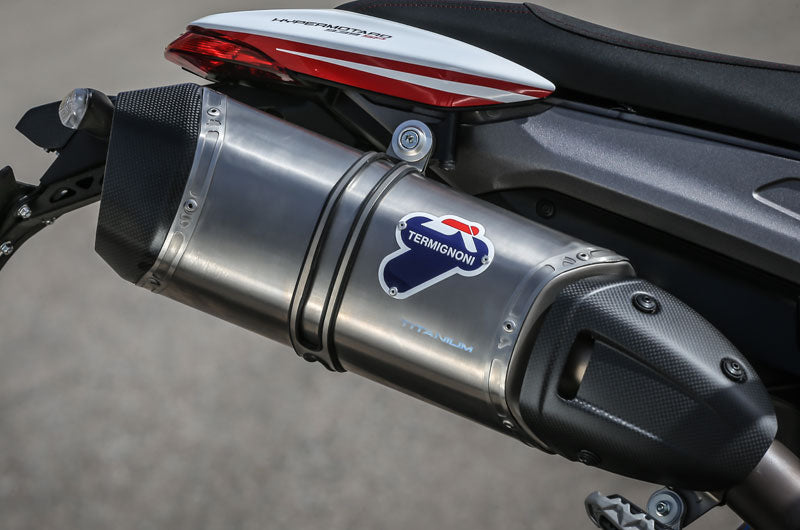 HIGH TITANIUM EXHAUST HOMOLOGATED TERMIGNONI 96480041A DUCATI HYPERMOTAR 821