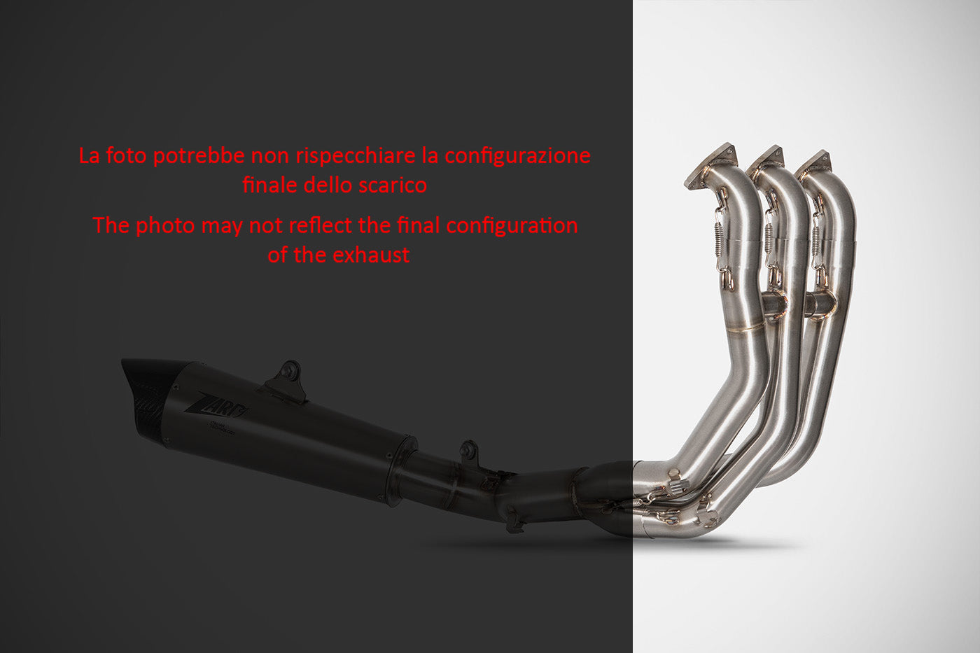 HEADERS 3 IN 1 ZARD STEEL RACING TRIUMPH SPEED TRIPLE 1200 RS/RR 2021-23