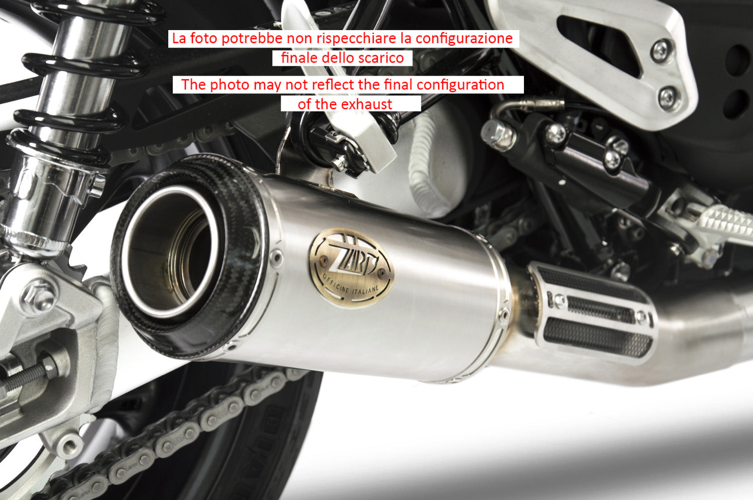 EXHAUST ZARD STEEL SHORT RACING YAMAHA R7 2021-23