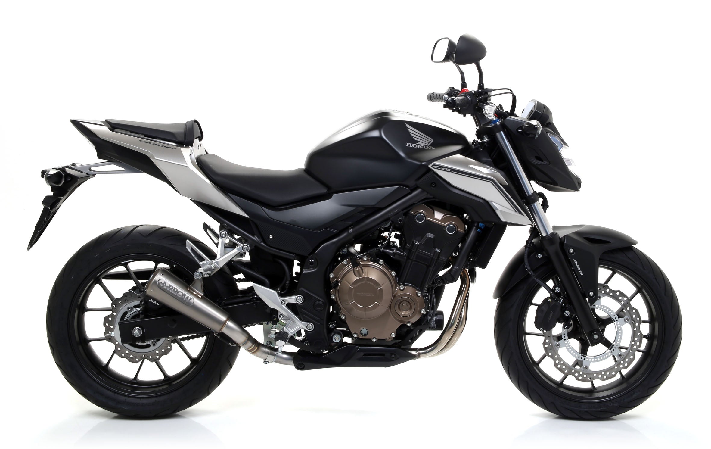 SILENCER PRO-RACE TITANIUM ARROW HONDA CB 500 F 2016-18