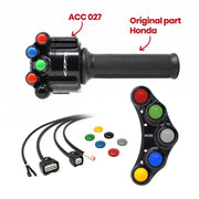 RIGHT SWITCH RACING + GAS INTEGRATED CONTROLS  HONDA CBR 1000 RR - R 2020 - 21