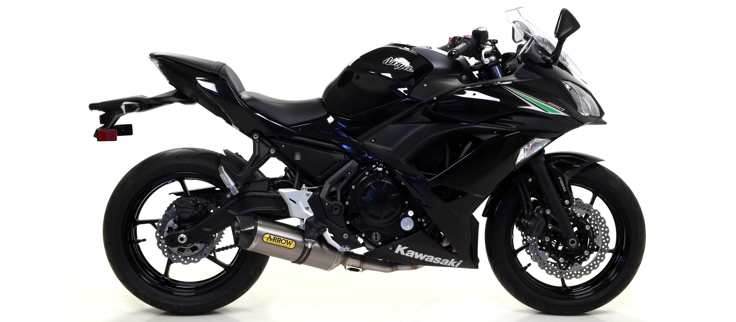 SCARICO OMOLOGATO EC+ECE TITANIO-CARBONIO ARROW KAWASAKI NINJA 650 17-20