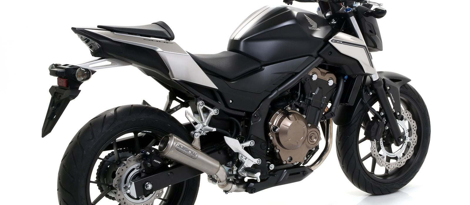 SILENCER PRO-RACE TITANIUM ARROW HONDA CB 500 F 2016-18