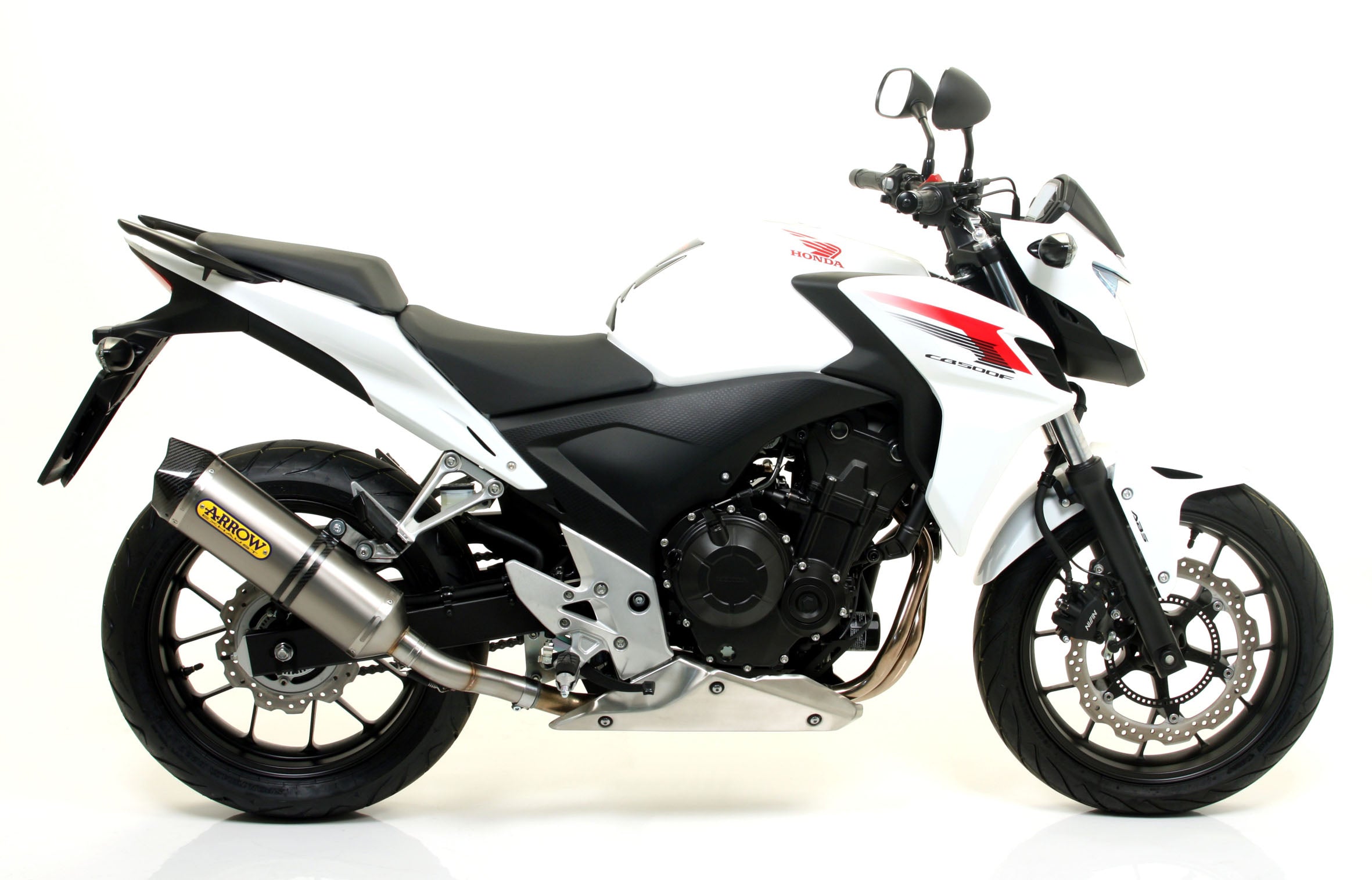 KIT SILENCER RACE-TECH TITANIUM-CARB ARROW HONDA CB 500 F 2013-15