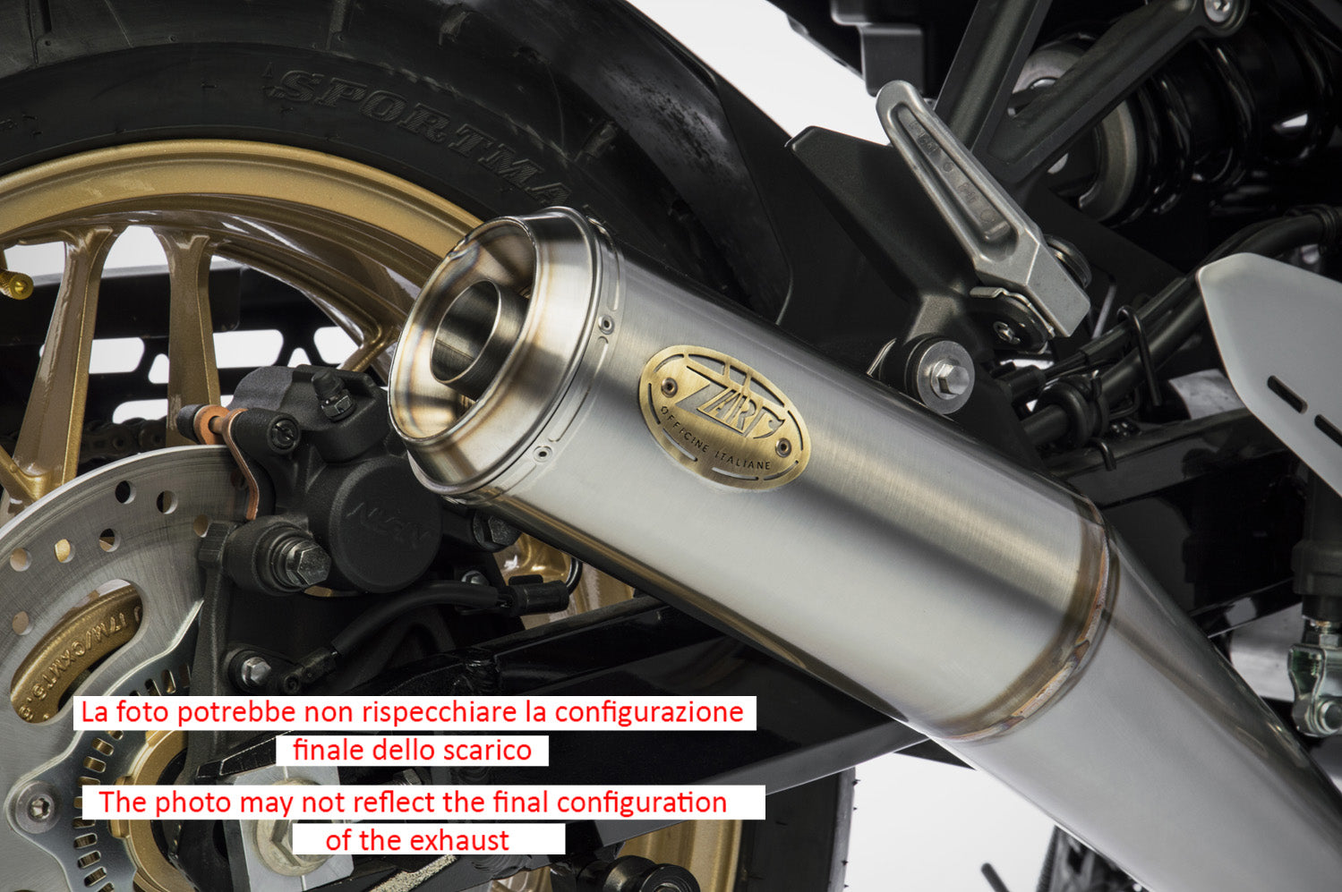 SCARICO COMPLETO ZARD INOX OMOLOGATO EURO4 KAWASAKI Z900 RS 2018-20