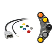 STREET VERSION LEFT SWITCH TITANIUM JETPRIME MV AGUSTA BRUTALE 675 800 PIRELLI