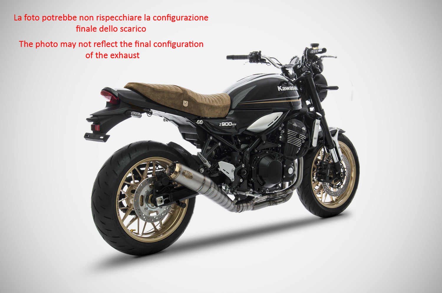 SCARICO COMPLETO ZARD INOX OMOLOGATO EURO4 KAWASAKI Z900 RS 2018-20