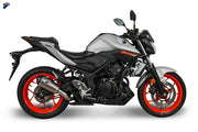 TERMINALE SCARICO RACING TERMIGNONI FORCE TITANIO YAMAHA R3 2016 - 19