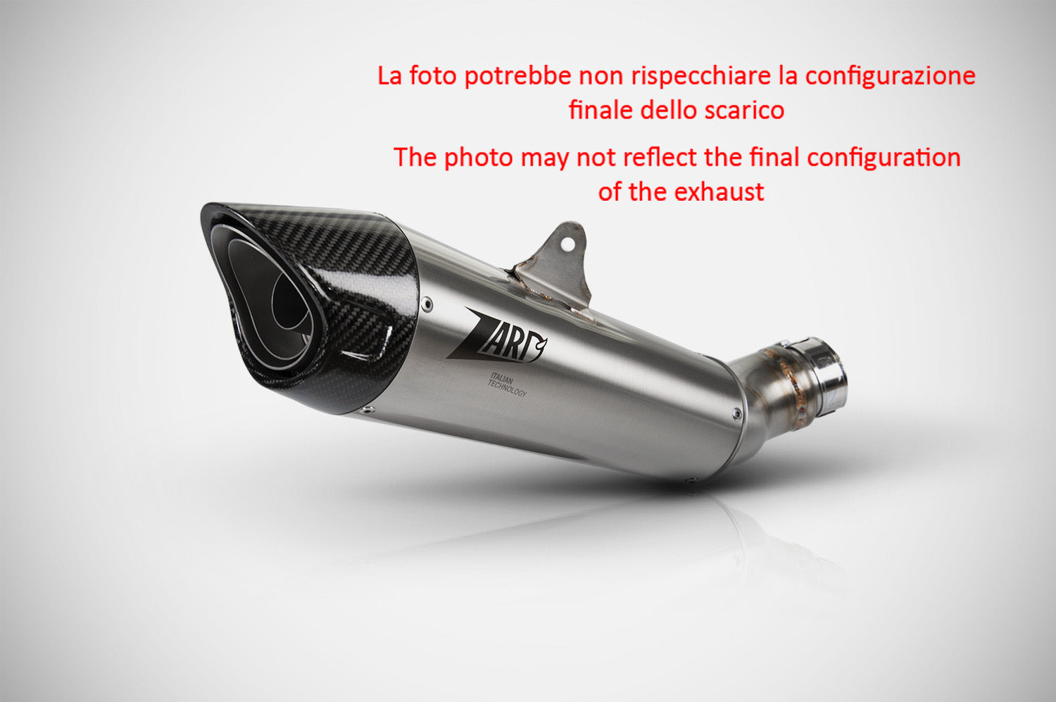 SILENCER EXHAUST RACING ZARD TITANIUM TRIUMPH SPEED TRIPLE 1200 RS/RR 2021-23