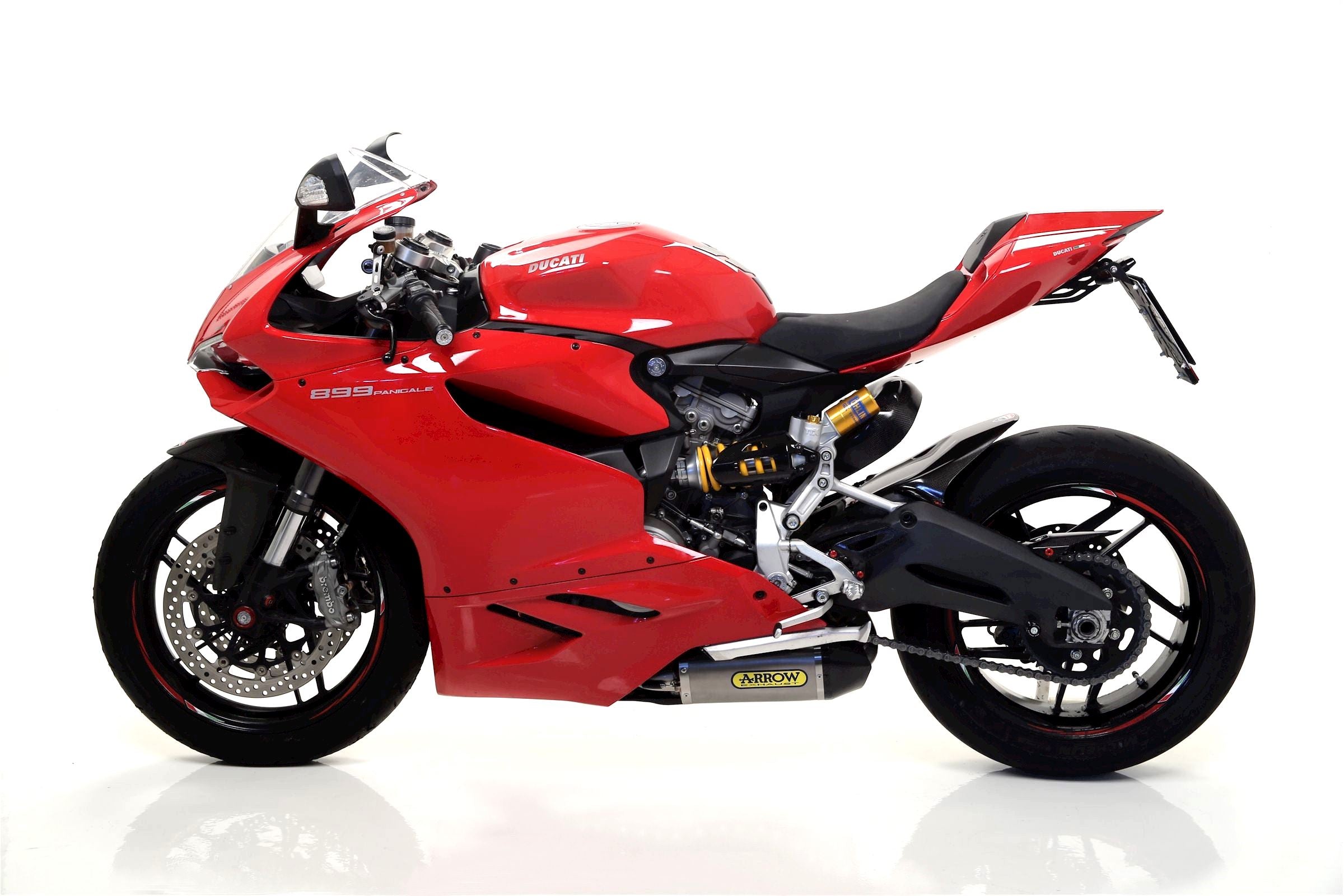 SILENCER WORKS TITANIUM (DX+SX)-CARB ARROW DUCATI 899 PANIGALE 2014-15