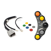 STREET VERSION LEFT SWITCH TITANIUM JETPRIME MV AGUSTA BRUTALE 675 2012 - 17