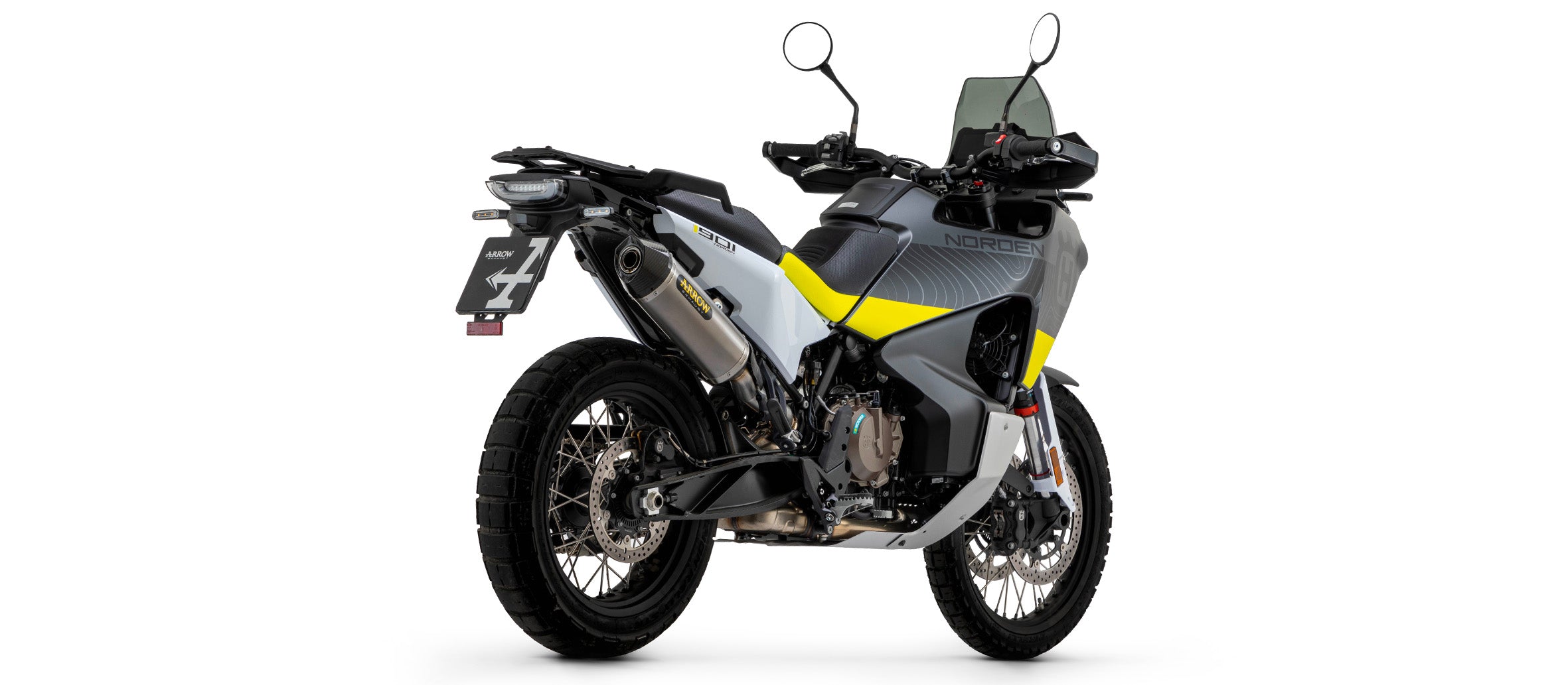 SCARICO OMOLOGATO RACE-TECH TITANIO-CARBONIO ARROW HUSQVARNA NORDEN 901 2022