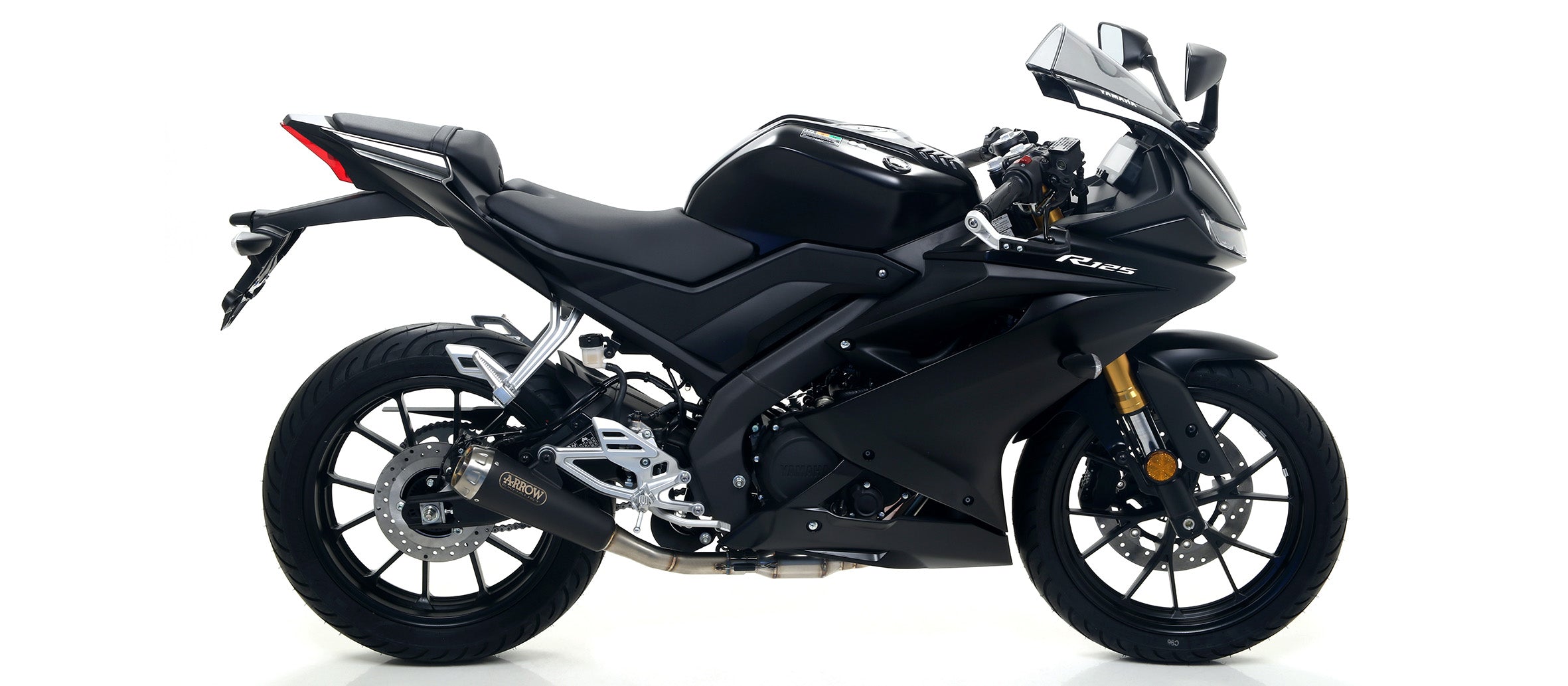 COMPLETE EXHAUST APPROVED EC+ECE PRO-RACE NICHROM ARROW YAMAHA YZF-R 125 2019-20