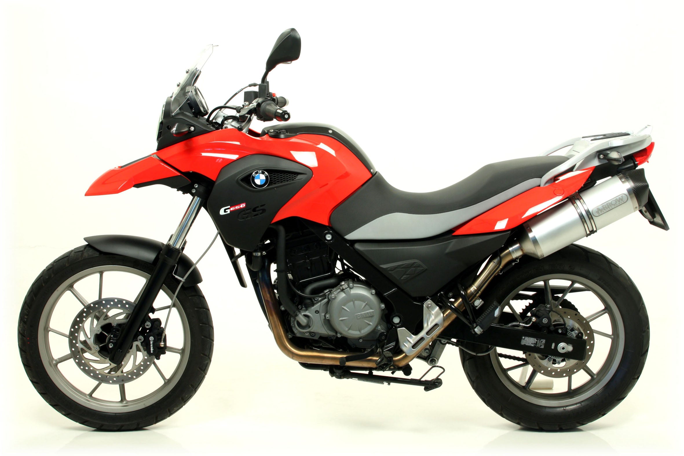 KIT SILENCER APPROVED E5+E9 RACE-TECH ALUMINUM-CARB ARROW BMW G 650 GS 2011-16