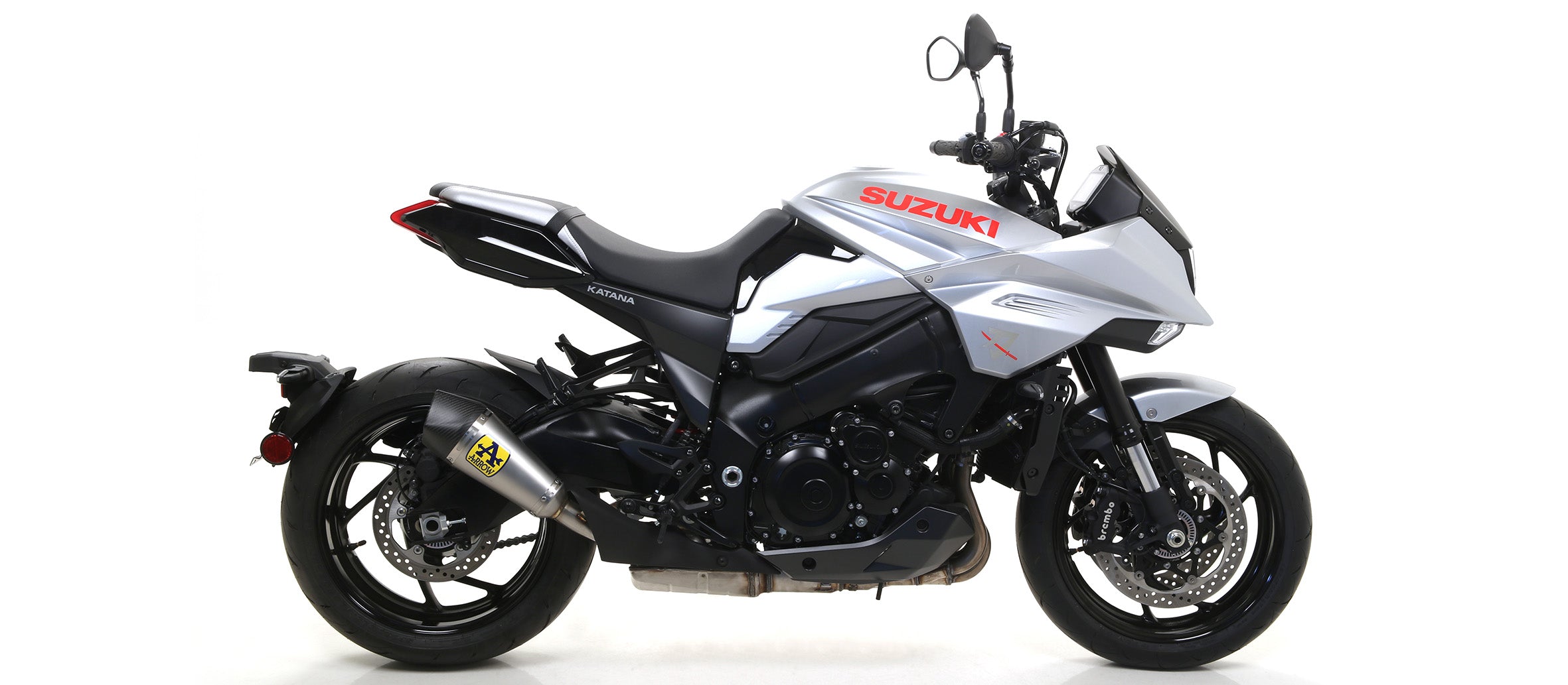 SCARICO MARMITTA X-KONE SHORT TITANIO ARROW SUZUKI KATANA 1000 2019-20