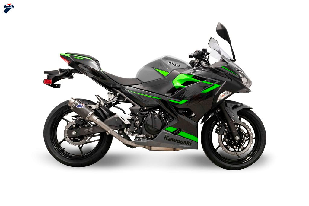 TERMINALE SCARICO TERMIGNONI GP STYLE CARBONIO KAWASAKI Z 400  NINJA 400 2018 19