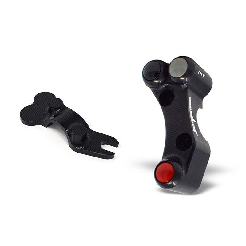 RACING LEFT HANDLEBAR SWITCH WITH BRACKET JETPRIME SUZUKI GSXR 1000 2009 - 16