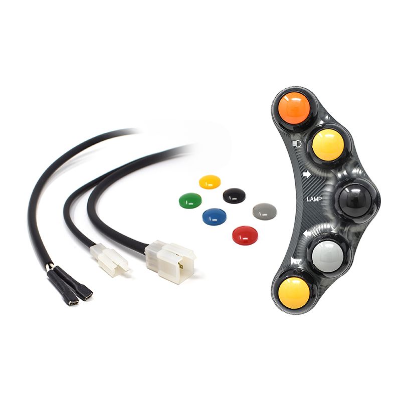 PULSANTIERA SINISTRA STRADALE TITANIO JETPRIME KAWASAKI NINJA 400 2018 - 21