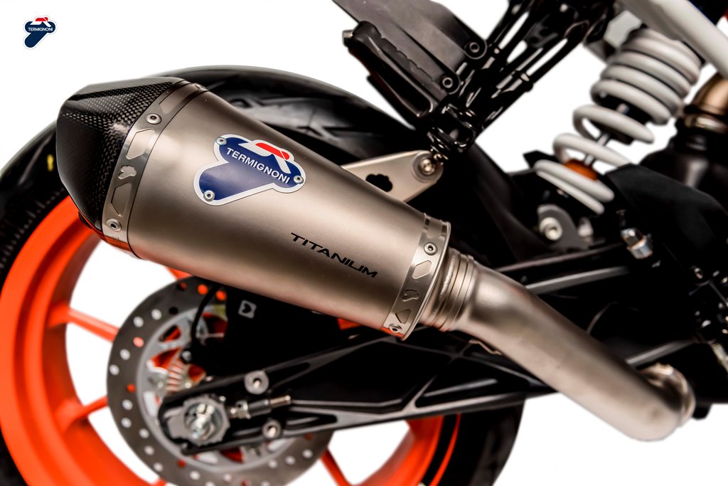 TERMINALE SCARICO RACING TERMIGNONI RELEVANCE TITANIO KTM DUKE 390 2017 - 19