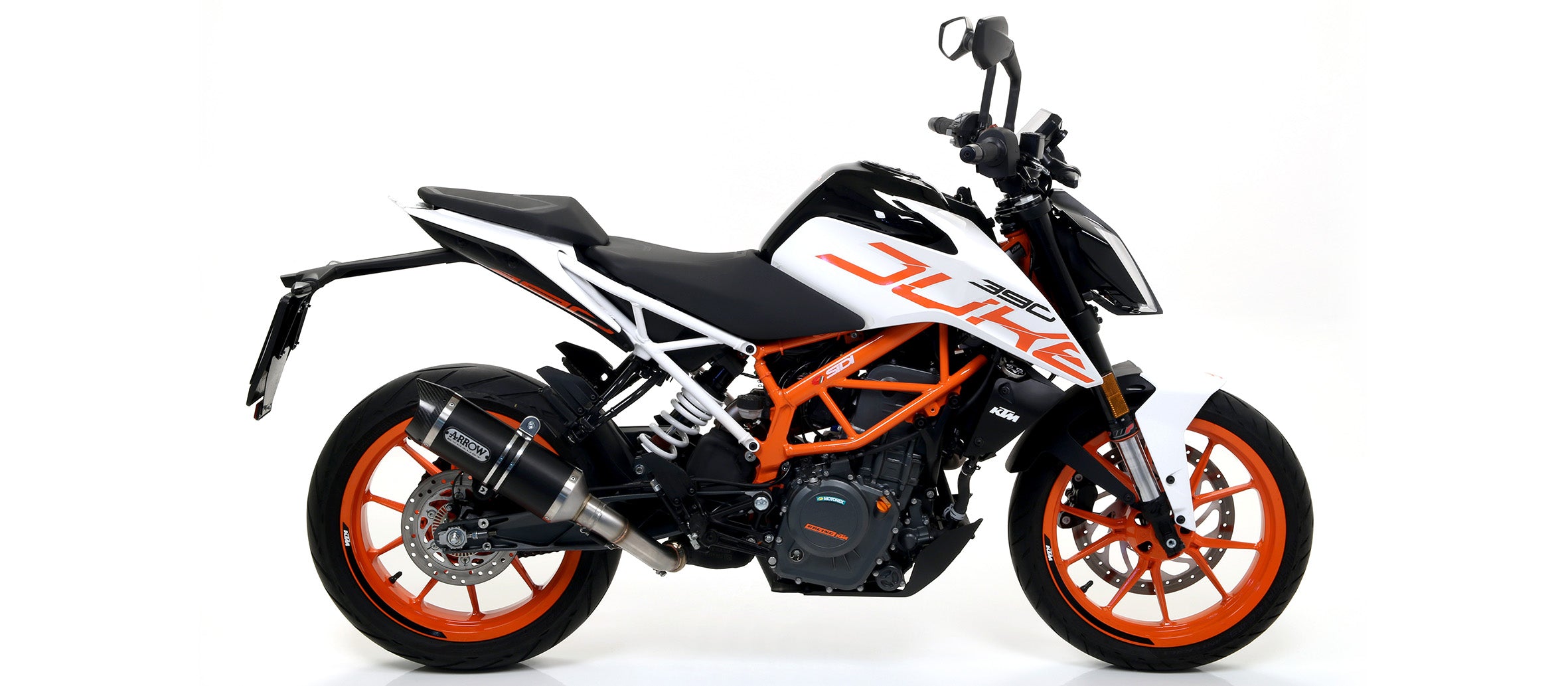 KIT SILENCER NON APPROVED THUNDER TITANIUM-CARB ARROW KTM DUKE 390 2017-20