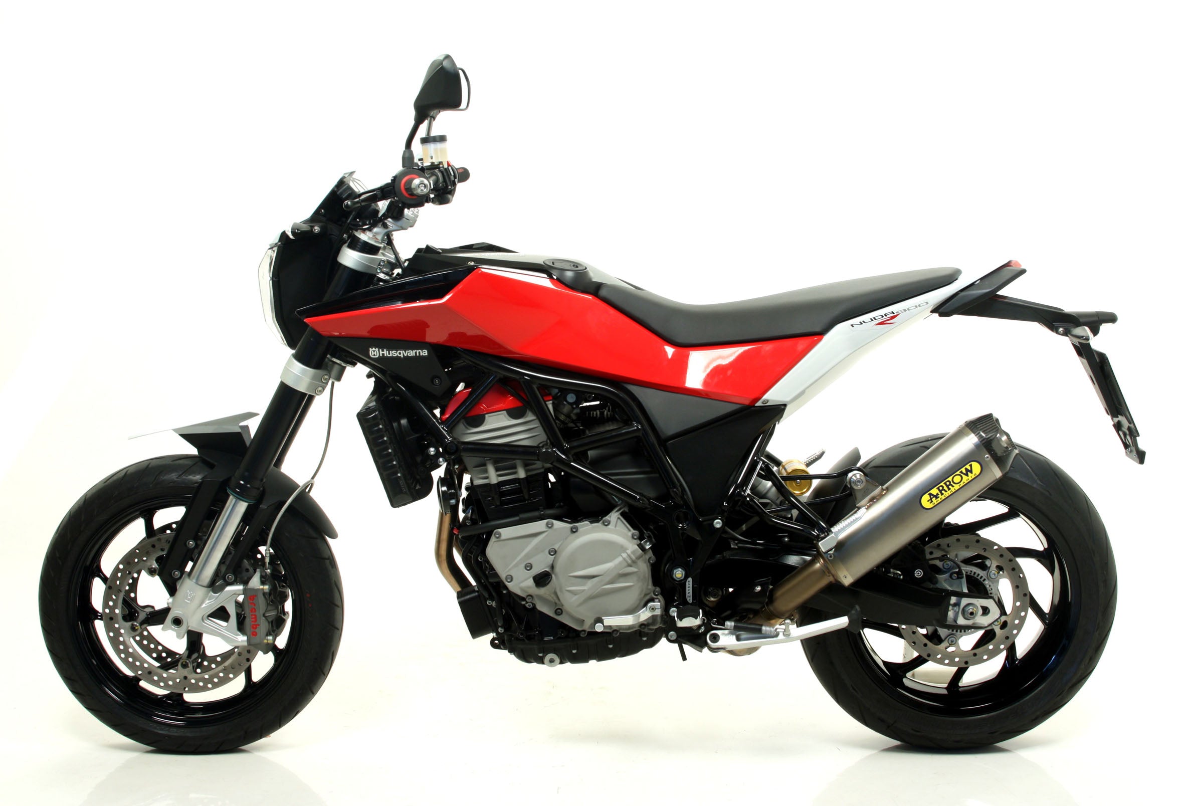 SCARICO MARMITTA WORKS TITANIO-CARBONIO ARROW HUSQVARNA NUDA 900 2012-13