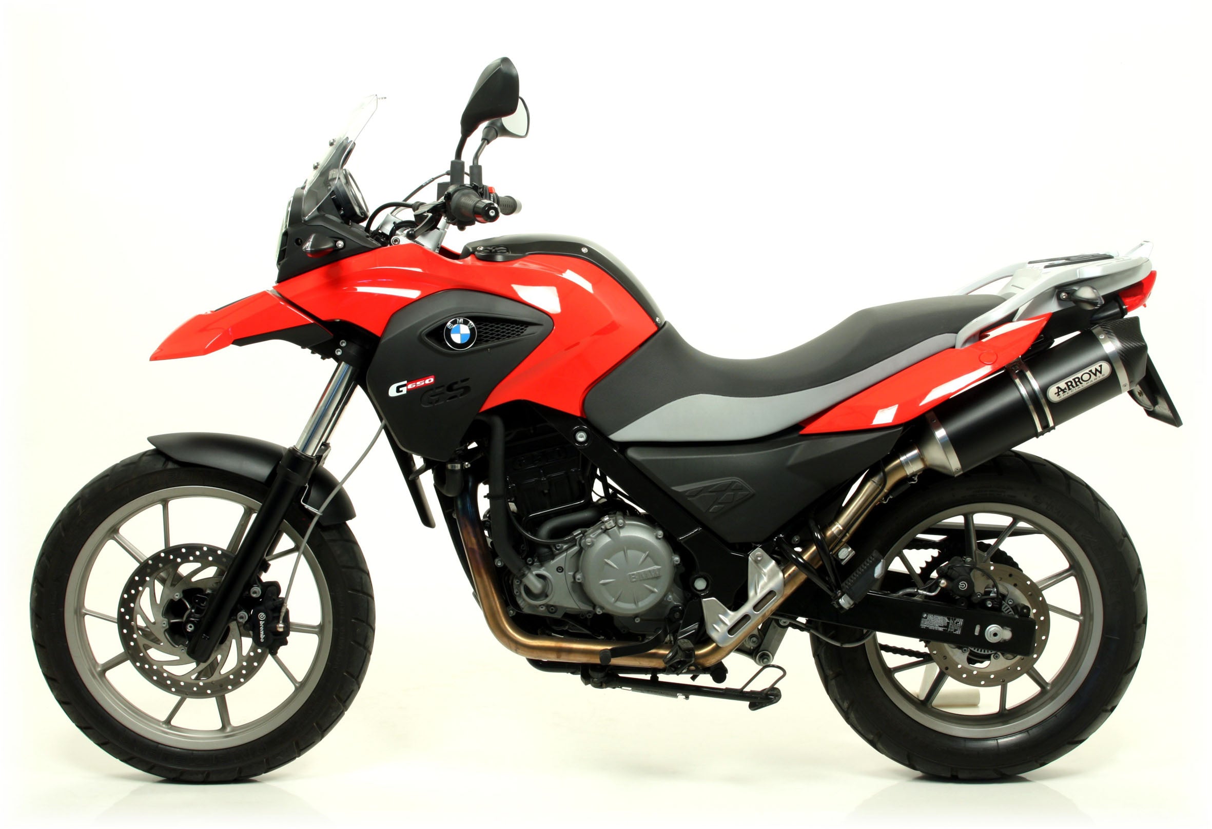 KIT SILENCER APPROVED E5+E9 RACE-TECH ALUMINUM-CARB ARROW BMW G 650 GS 2011-16