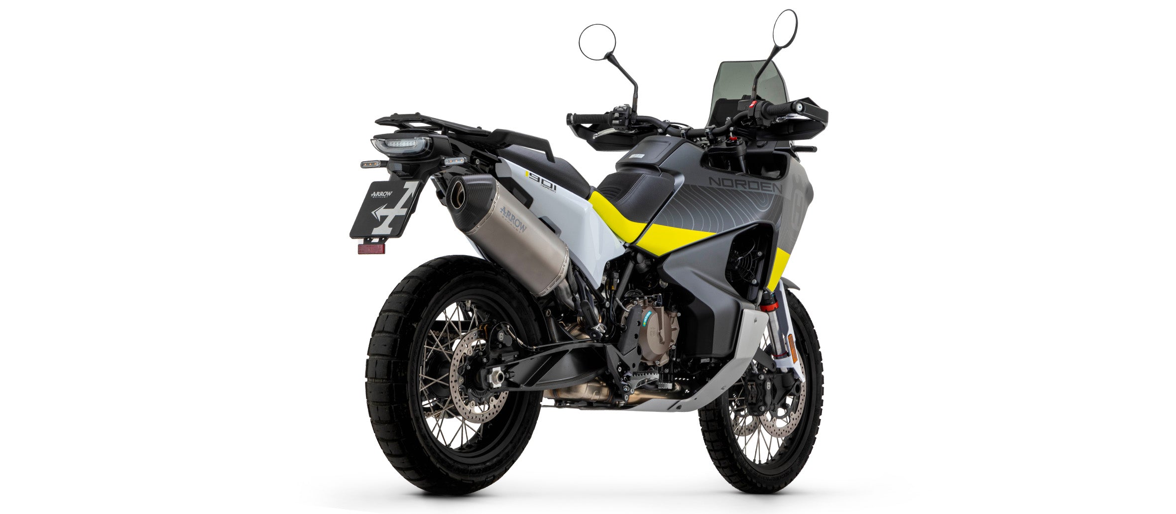 SCARICO MARMITTA SONORA TITANIO-CARBONIO ARROW HUSQVARNA NORDEN 901 2022