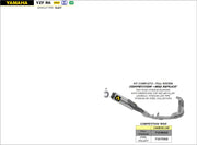 COMPLETE KIT COMPETITION WSS ARROW YAMAHA YZF 600 R6 17-20